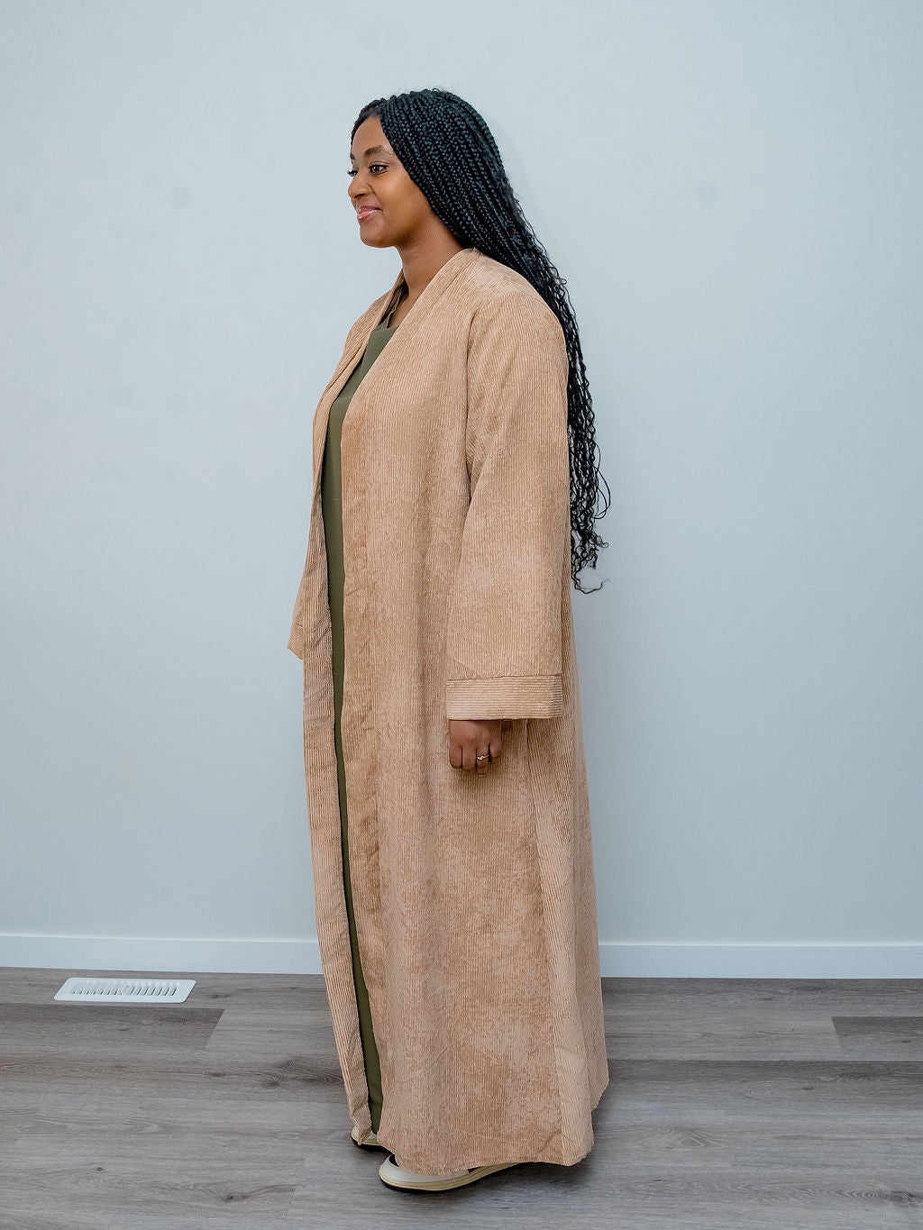Kimono Abaya Set - Ribbed