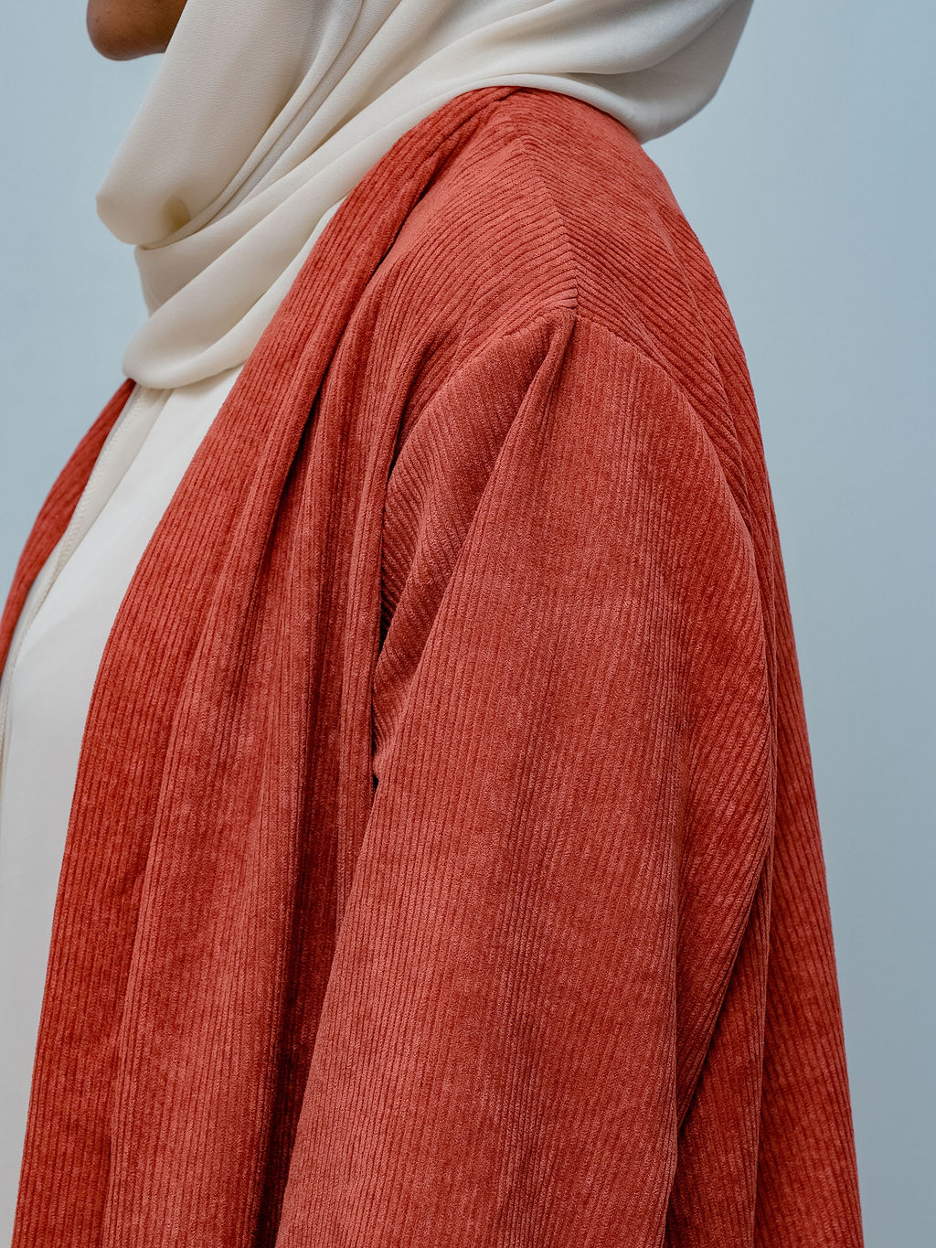 Kimono Abaya Set - Ribbed