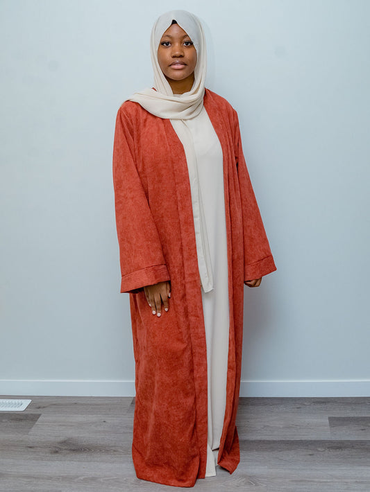 Kimono Abaya Set - Ribbed