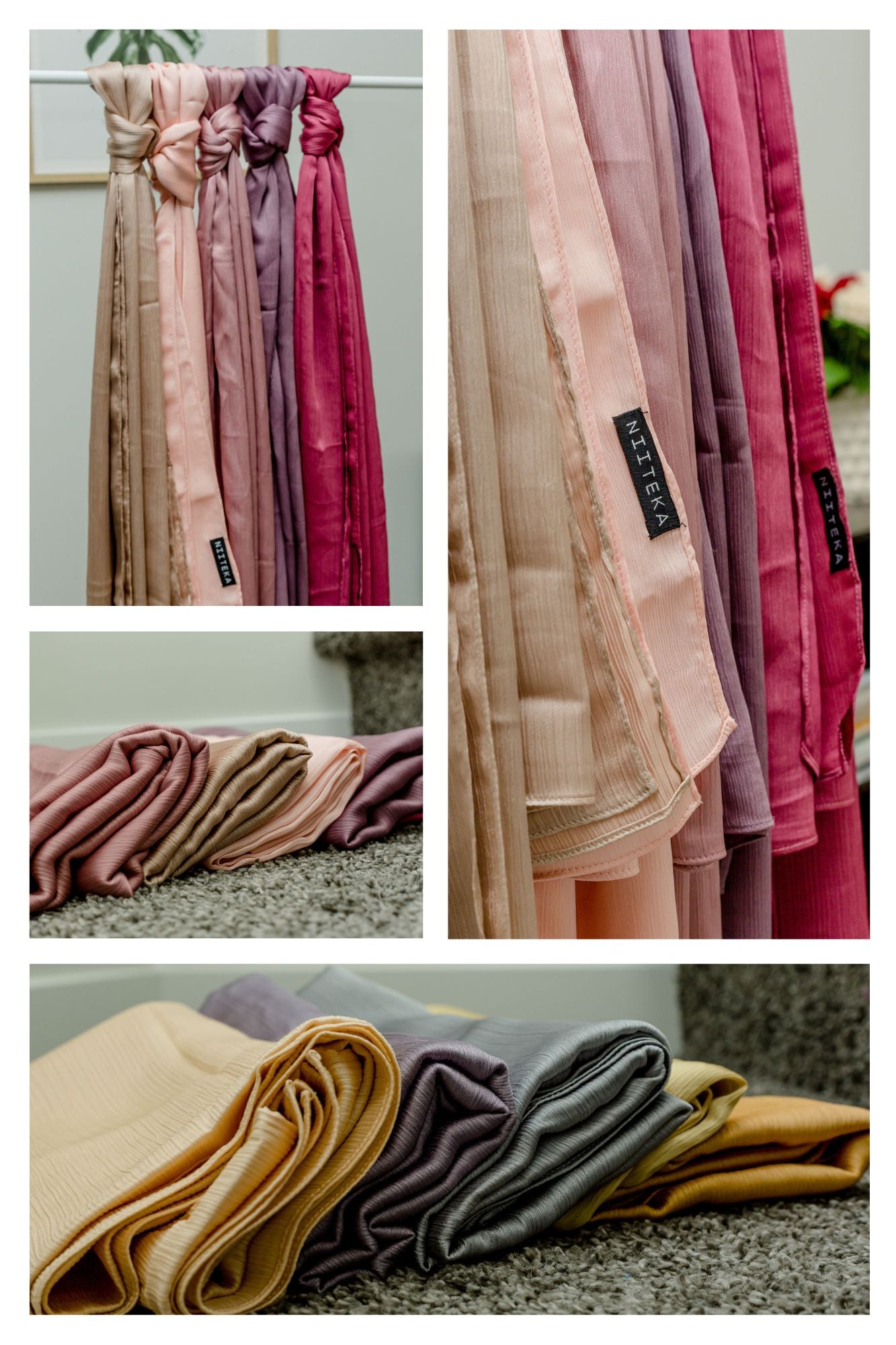 crinkle satin hijabs for wedding party hijab dine out hijab summer hijab